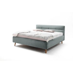 Vil&aacute;gosk&eacute;k k&aacute;rpitozott francia&aacute;gy t&aacute;rol&oacute;hellyel &aacute;gyr&aacute;ccsal 180x200 cm Lotte &ndash; Meise M&ouml;bel