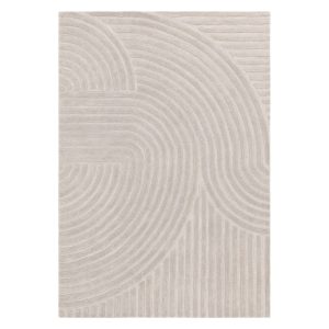 Világosszürke gyapjú szőnyeg 200x290 cm Hague – Asiatic Carpets