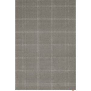 Világosszürke gyapjú szőnyeg 240x340 cm Calisia M Grid Prime – Agnella