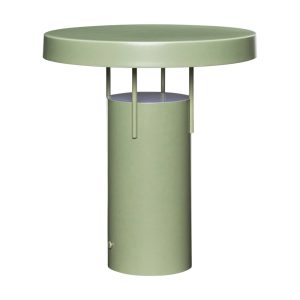 Zöld LED dimmelhető asztali lámpa fém búrával (magasság 28 cm) BringMe – Hübsch