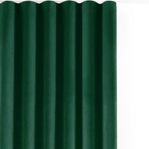 Z&ouml;ld b&aacute;rsony dimout (r&eacute;szleges s&ouml;t&eacute;t&iacute;tő) f&uuml;gg&ouml;ny 140x250 cm Velto &ndash; Filumi
