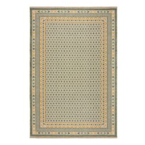 Zöld jutakeverék szőnyeg 200x290 cm Mara Jute Border – Flair Rugs