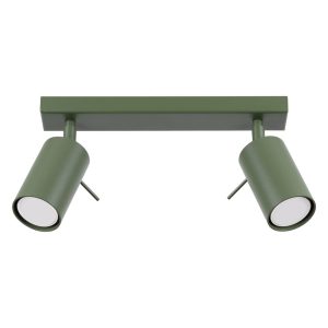 Zöld mennyezeti lámpa 6x30 cm Etna – Nice Lamps
