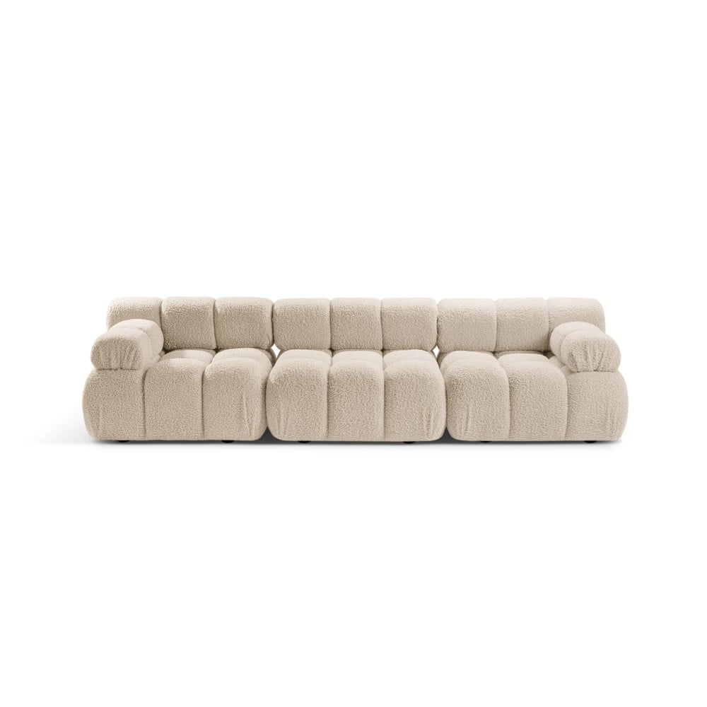 Bézs buklé moduláris kanapé 282 cm Bellis – Micadoni Home