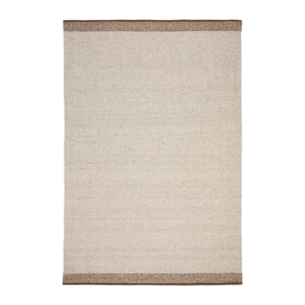 Bézs kétoldalas kézi szövésű gyapjú szőnyeg 200x300 cm Nifelia – Kave Home