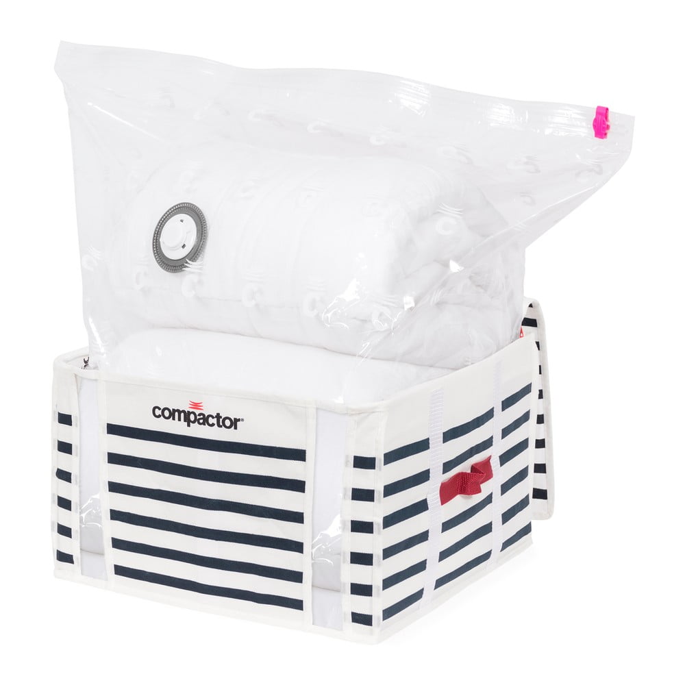 Medium Mariniere 3D Vacuum Bag ruhatároló doboz