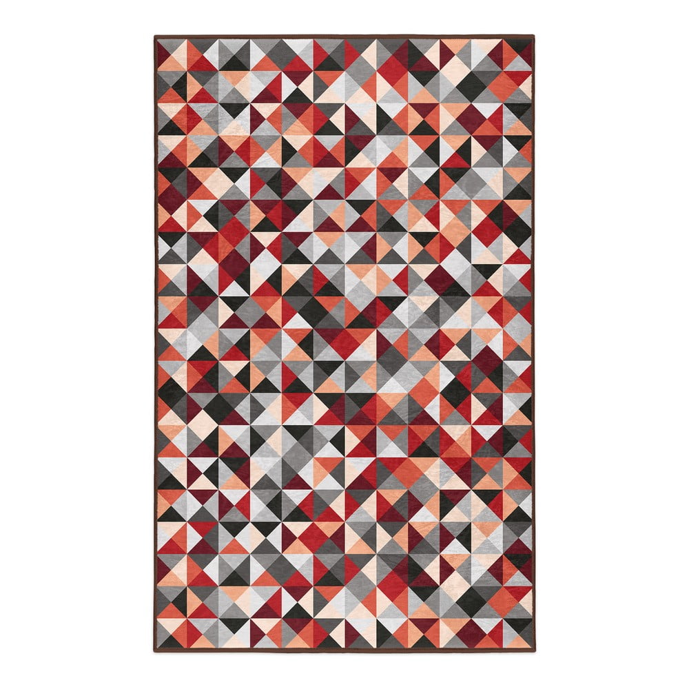 Piros-szürke mosható szőnyeg 120x180 cm Ignite – Mila Home
