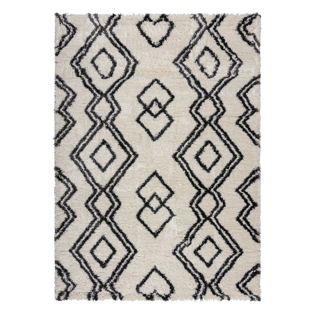 Elefántcsont színű szőnyeg 200x290 cm Atlas Berber – Flair Rugs