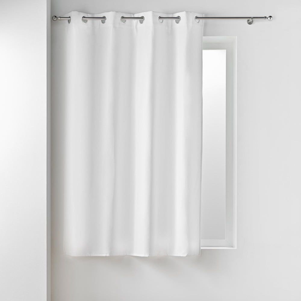 Fehér mikroszálas termo hangszigetelő függöny 135x180 cm Micropolar – douceur d'intérieur