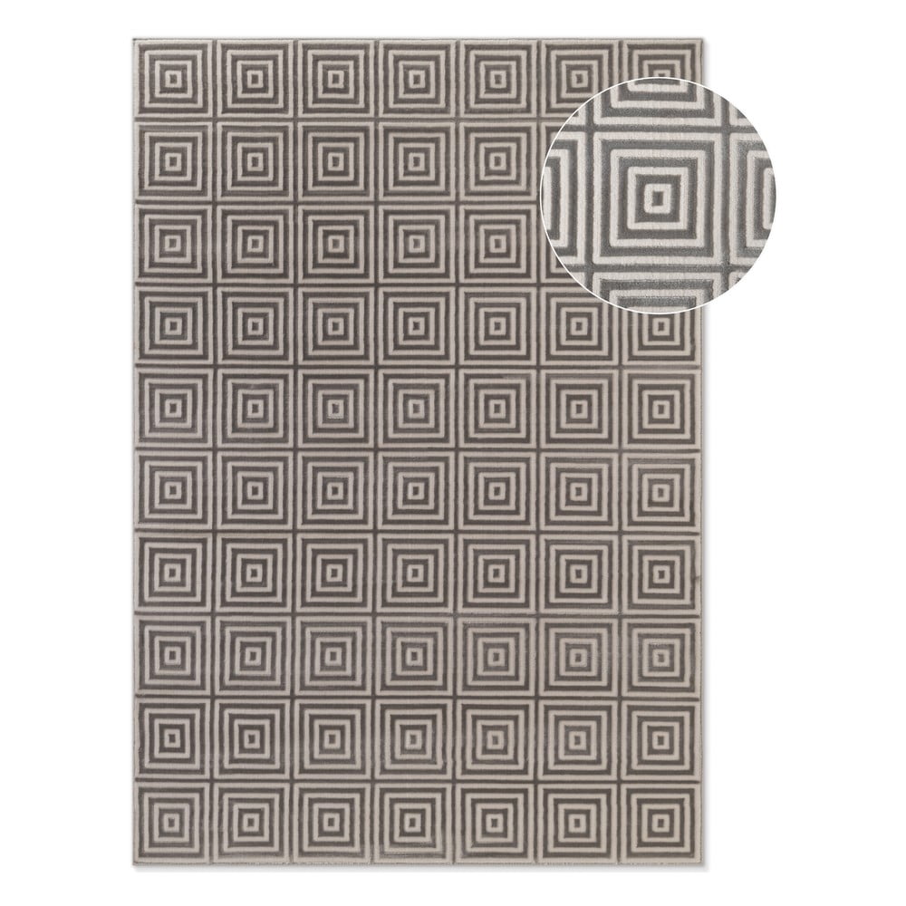 Szürke szőnyeg 120x170 cm Perles Tourmaline – Elle Decoration