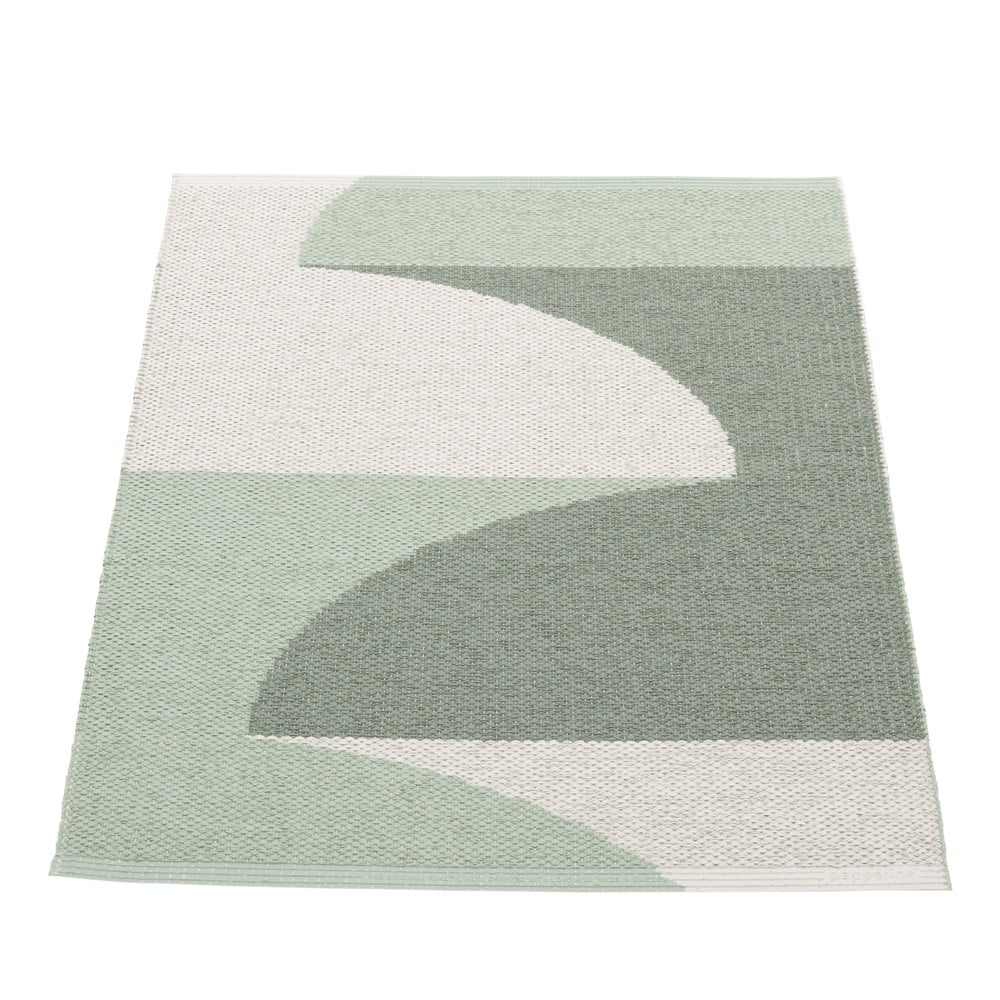 Zöld kültéri-beltéri szőnyeg 70x90 cm Hill Army Misty Mint – Pappelina