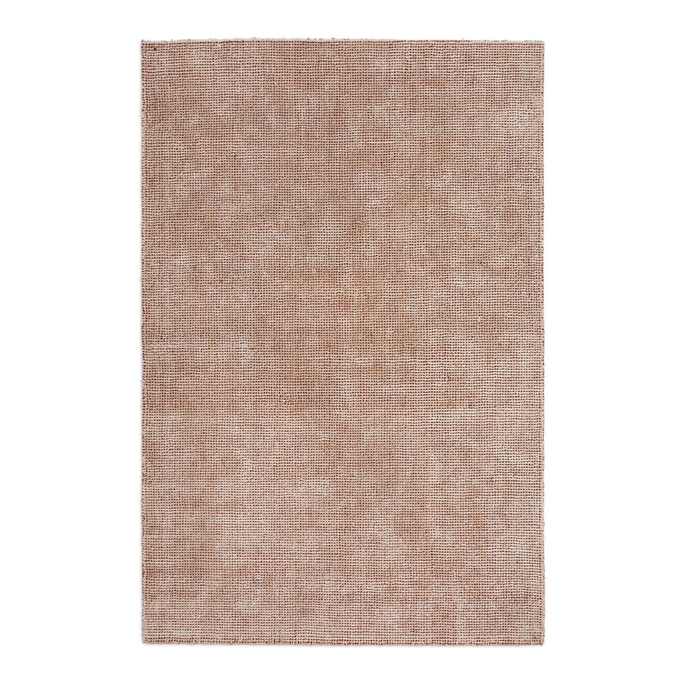 Terrakotta színű kézi szövésű viszkóz szőnyeg 160x230 cm Elvan – Kave Home