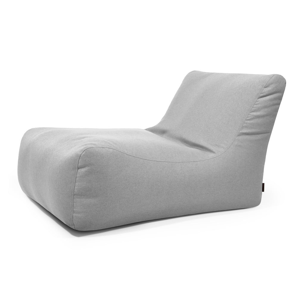 Világosszürke babzsákfotel Lounge 100 – SLOWDOWN