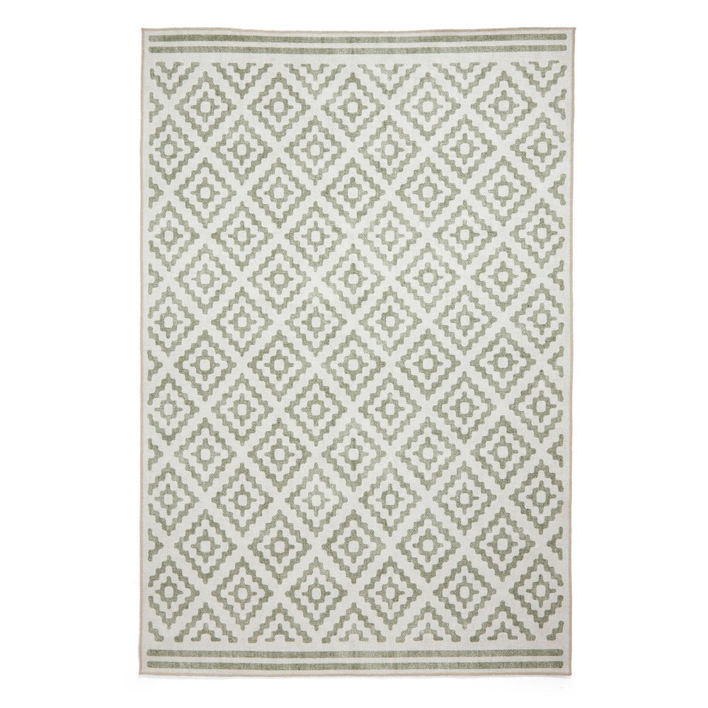 Zöld mosható szőnyeg 122x170 cm Coral Green – Think Rugs