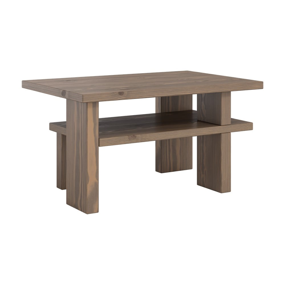 Barna borovi fenyő dohányzóasztal 45x68 cm Japan – Karup Design