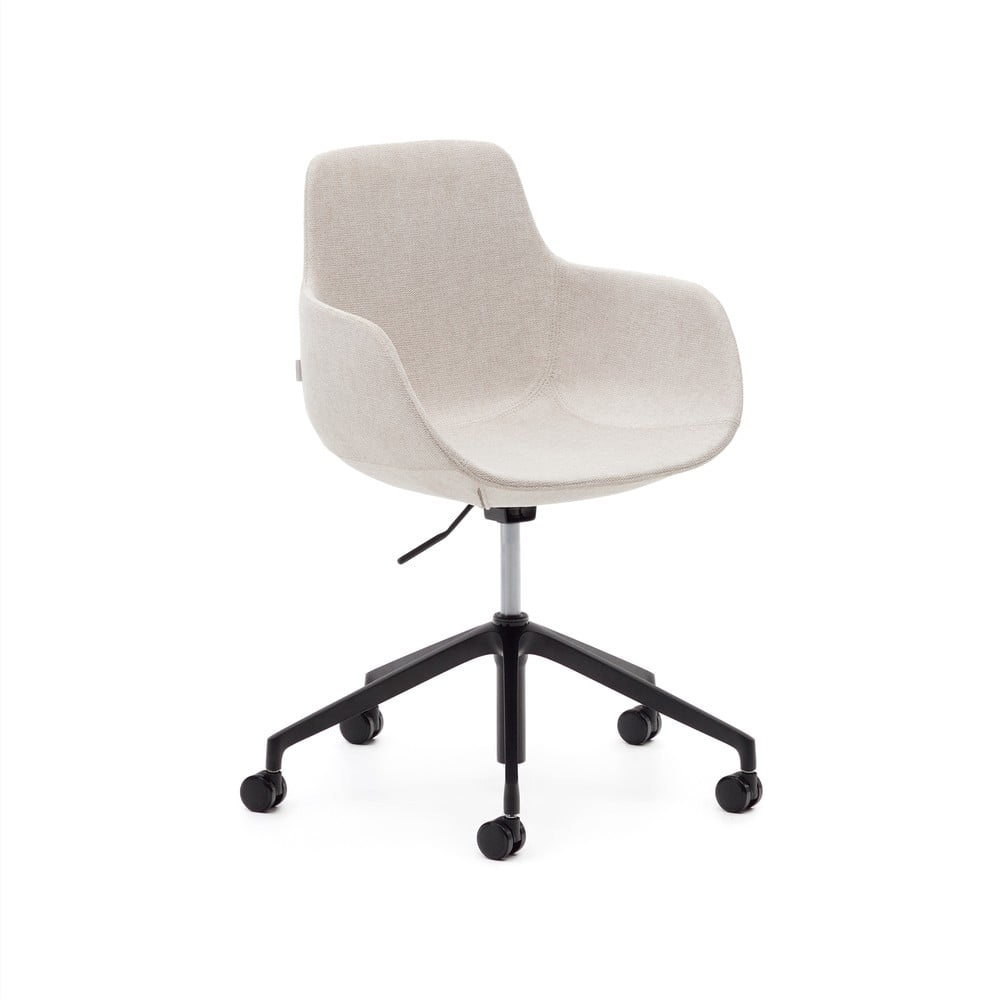 Bézs irodai szék Tissiana – Kave Home