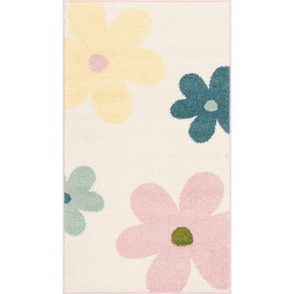 Elefántcsont színű gyerek szőnyeg 100x170 cm Lolly Cream – FD
