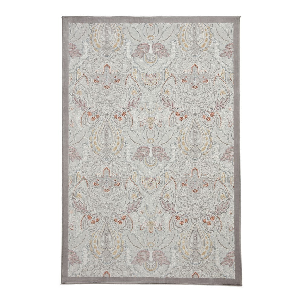 Elefántcsont színű szőnyeg 120x170 cm Damask Pearl – Think Rugs