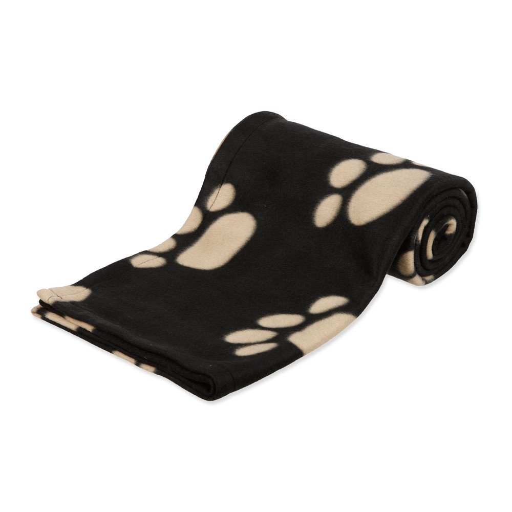 Fekete fleece takaró kutyáknak 150x100 cm Trixie Barney – Plaček Pet Products