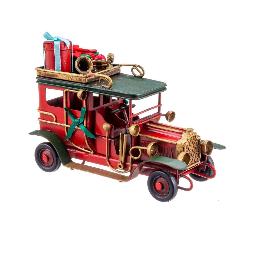 Fém karácsonyi figura (magasság 8 cm) Vintage Car – Casa Selección