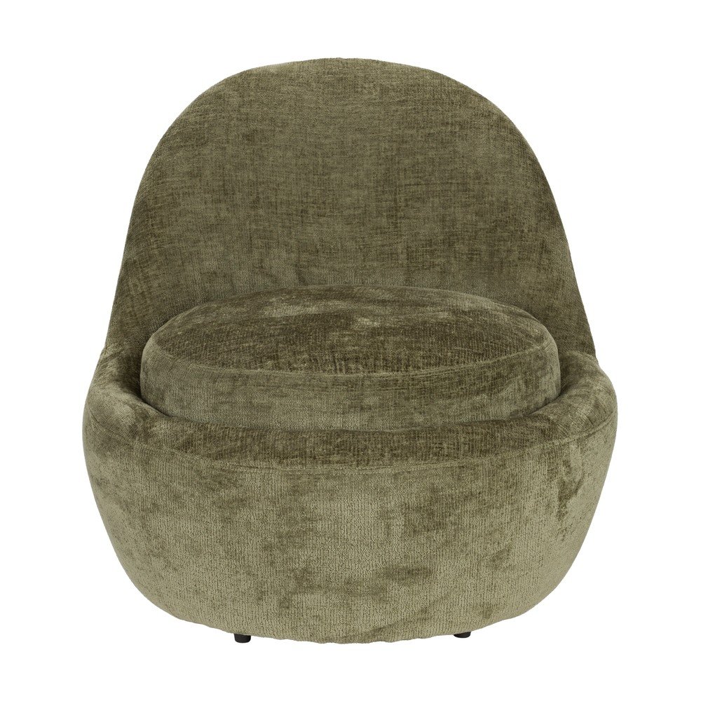 Khaki fotel Nash – White Label