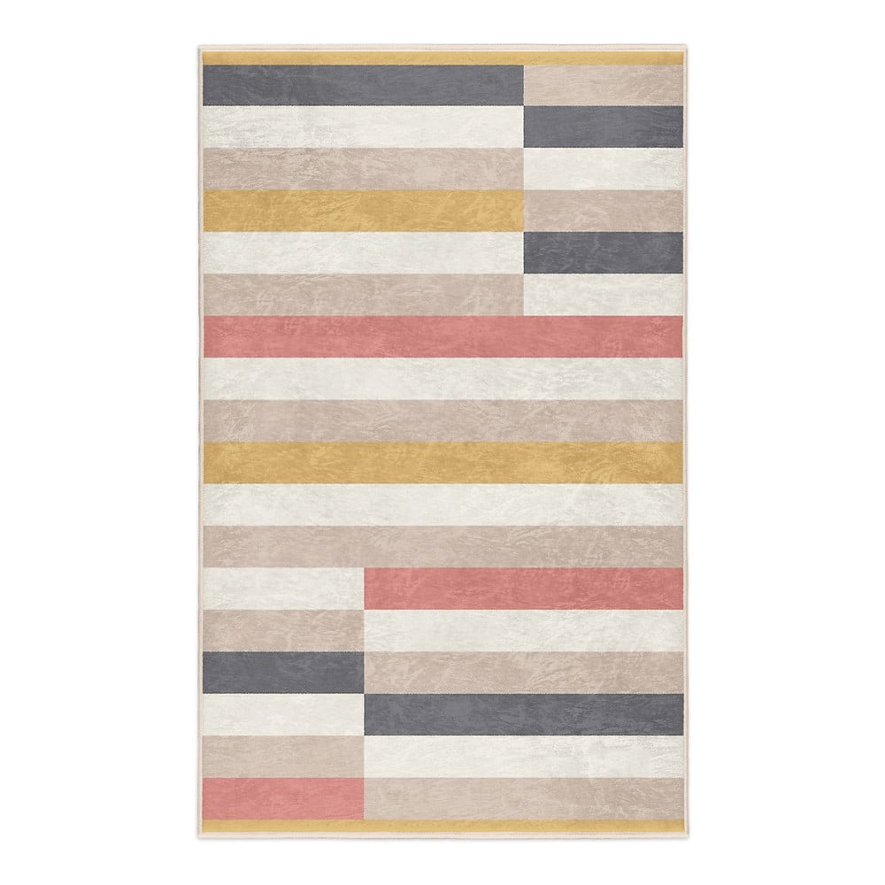Mosható szőnyeg 60x100 cm Rosy Bandas – Mila Home