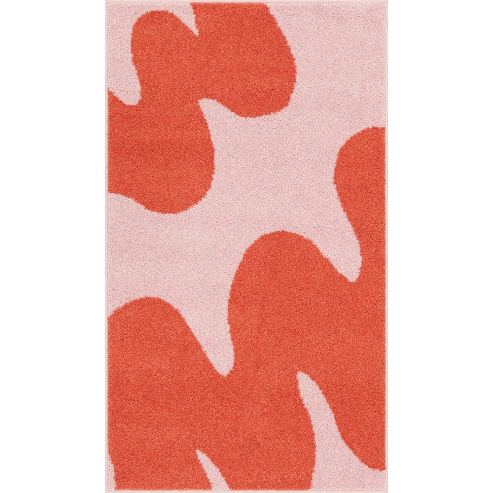 Piros-rózsaszín gyerek szőnyeg 80x150 cm Hugsy Coral – FD