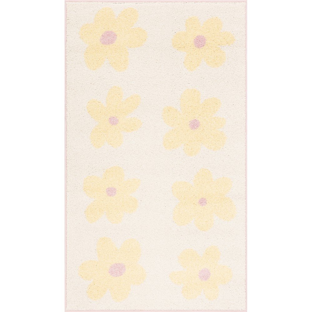Sárga-elefántcsont színű gyerek szőnyeg 160x230 cm Dazzy Vanilla – FD