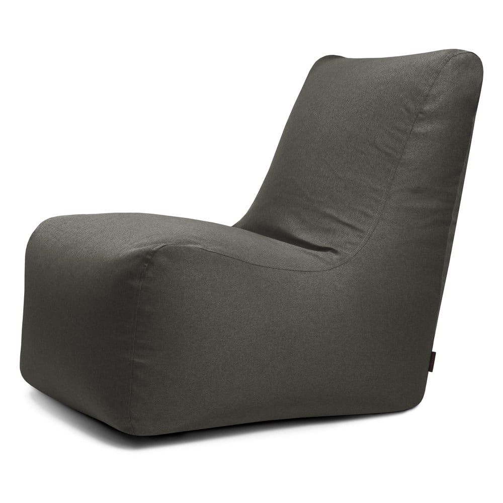 Sötétszürke babzsákfotel Seat Lounge – SLOWDOWN
