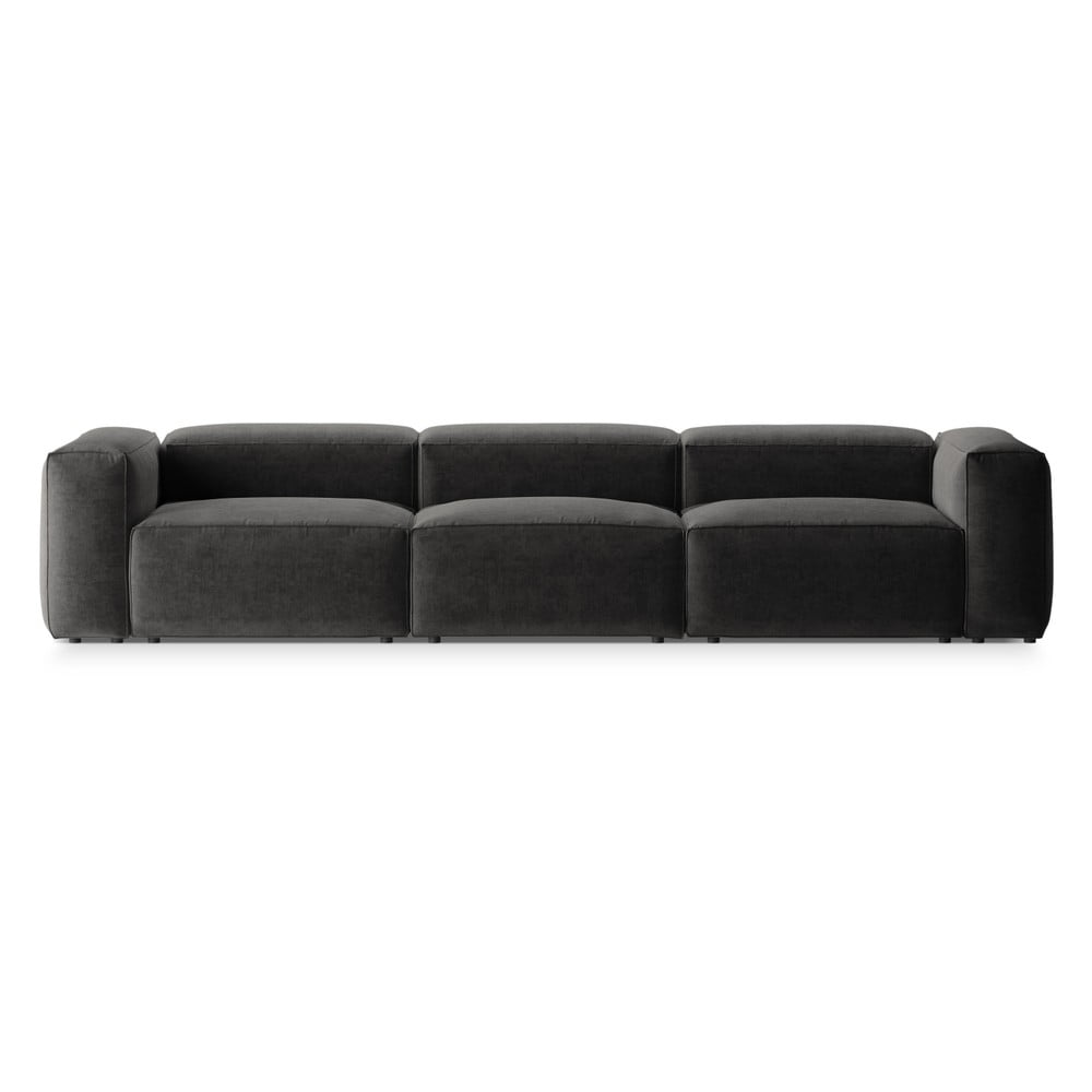 Sötétszürke kanapé 364 cm Bergano – Cosmopolitan Design