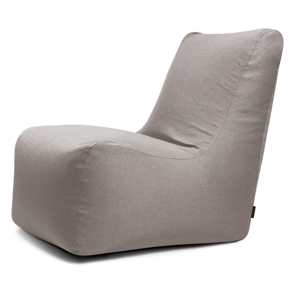 Szürkésbézs babzsákfotel Seat Lounge – SLOWDOWN