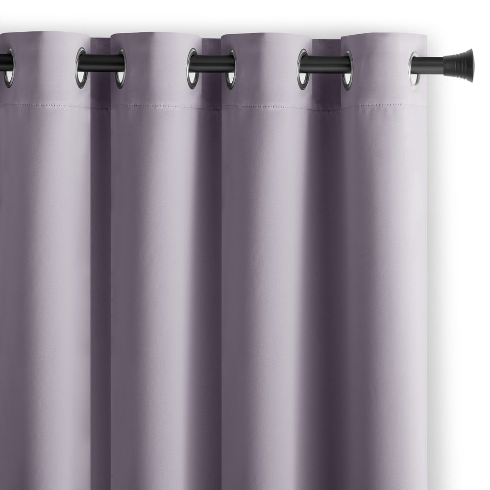 Törtrózsaszín sötétítő függöny 140x270 cm Eyelets – Restilo