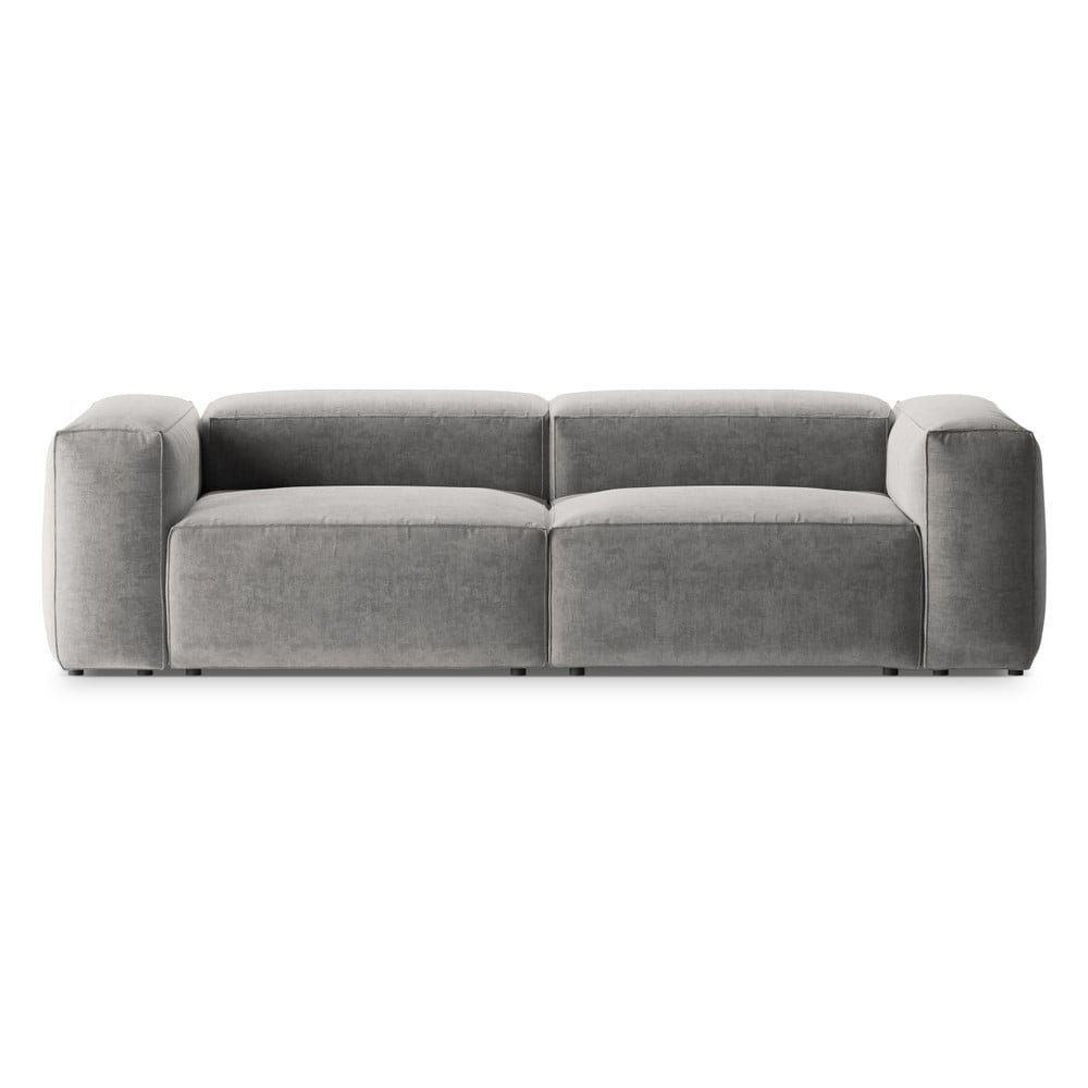 Világosszürke kanapé 264 cm Bergano – Cosmopolitan Design