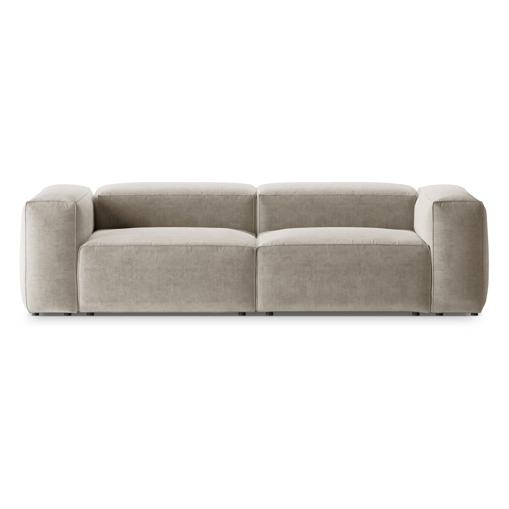 Bézs kanapé 264 cm Bergano – Cosmopolitan Design