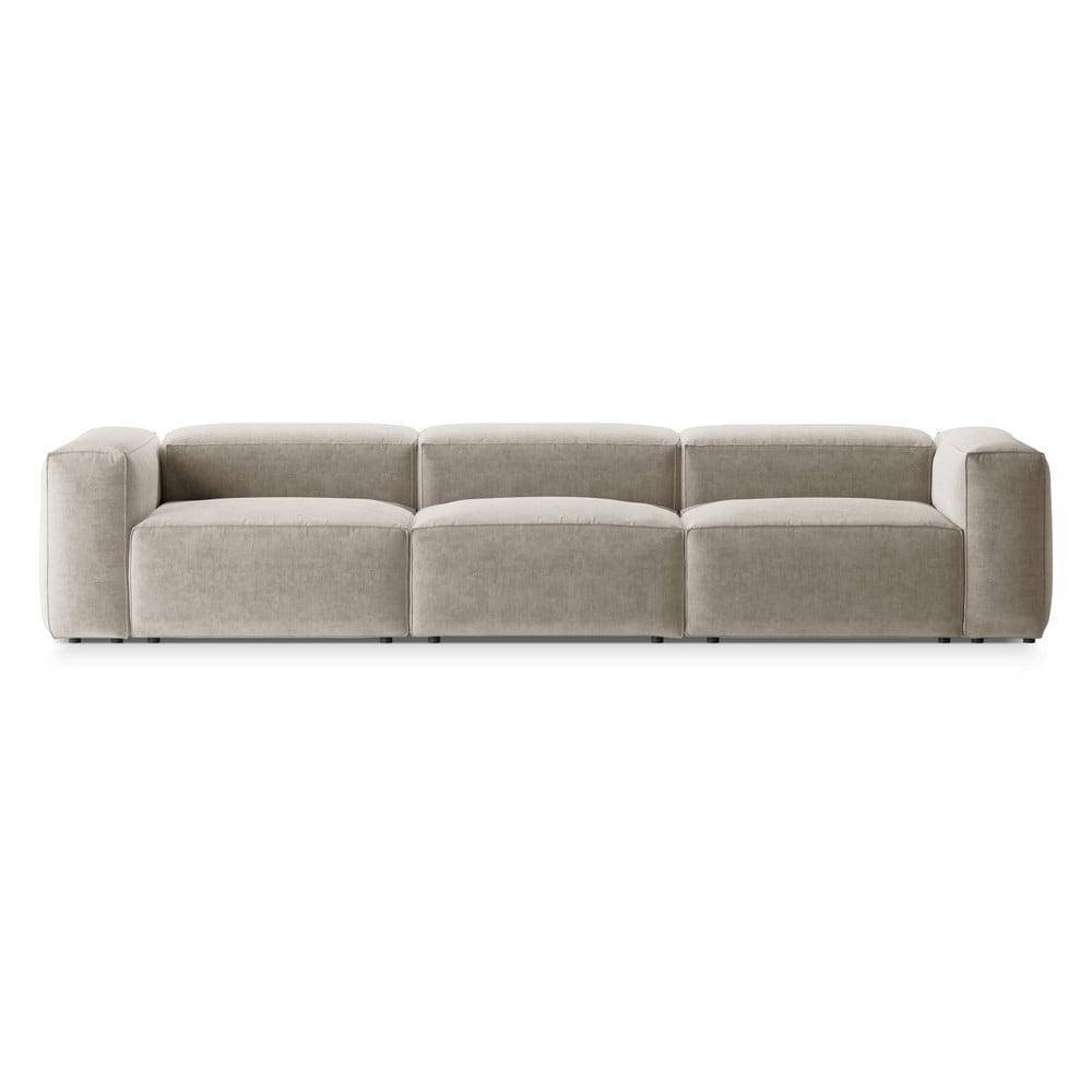 Bézs kanapé 364 cm Bergano – Cosmopolitan Design