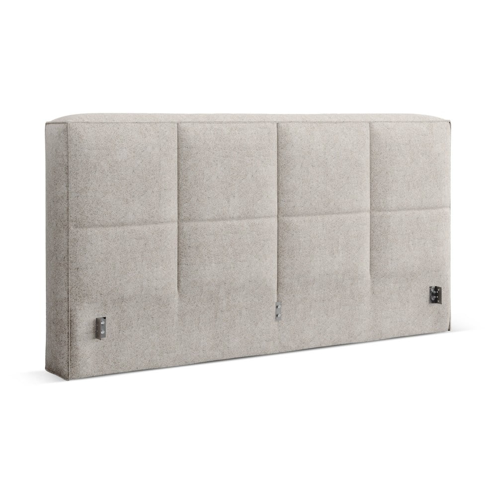 Bézs kárpitozott ágytámla 229x100 cm Darren – Micadoni