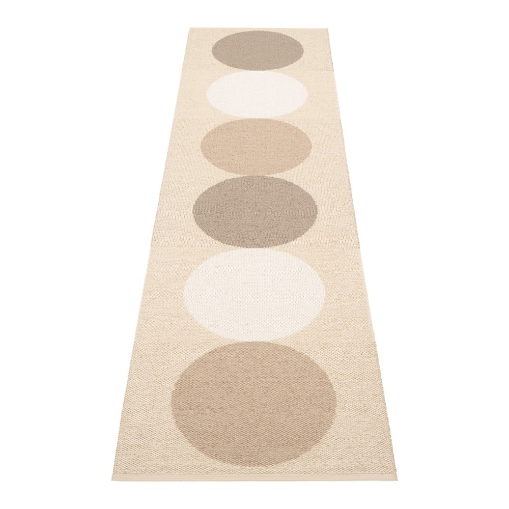 Bézs-krémszínű kültéri-beltéri futószőnyeg 70x280 cm Otto Grain – Pappelina