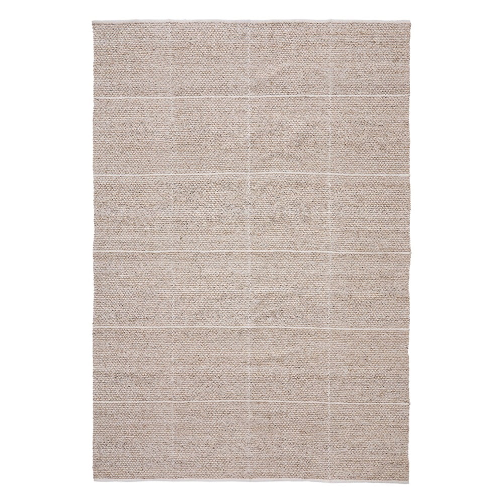 Bézs kültéri-beltéri szőnyeg újrahasznosított szálakból 200x300 cm Nailan – Kave Home