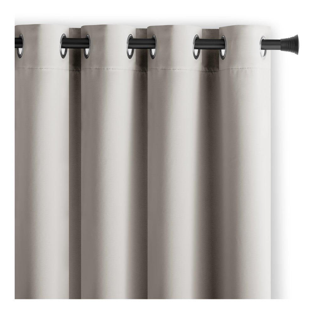 Bézs sötétítő függöny 140x175 cm Eyelets – Restilo