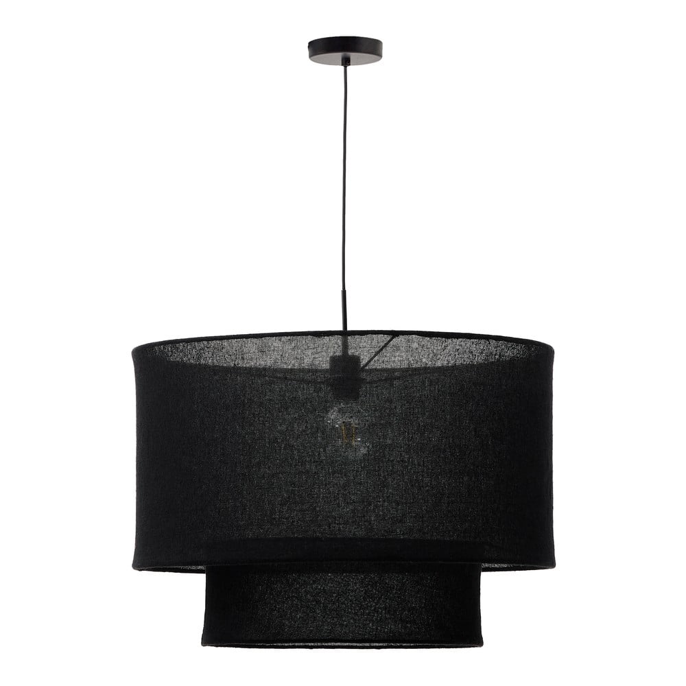 Fekete lámpabúra ø 60 cm Mariela – Kave Home