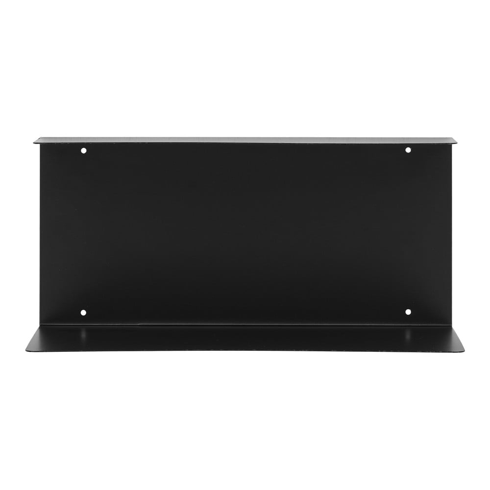 Fekete többszintes fém fali polc 18 cm Lille – House Nordic