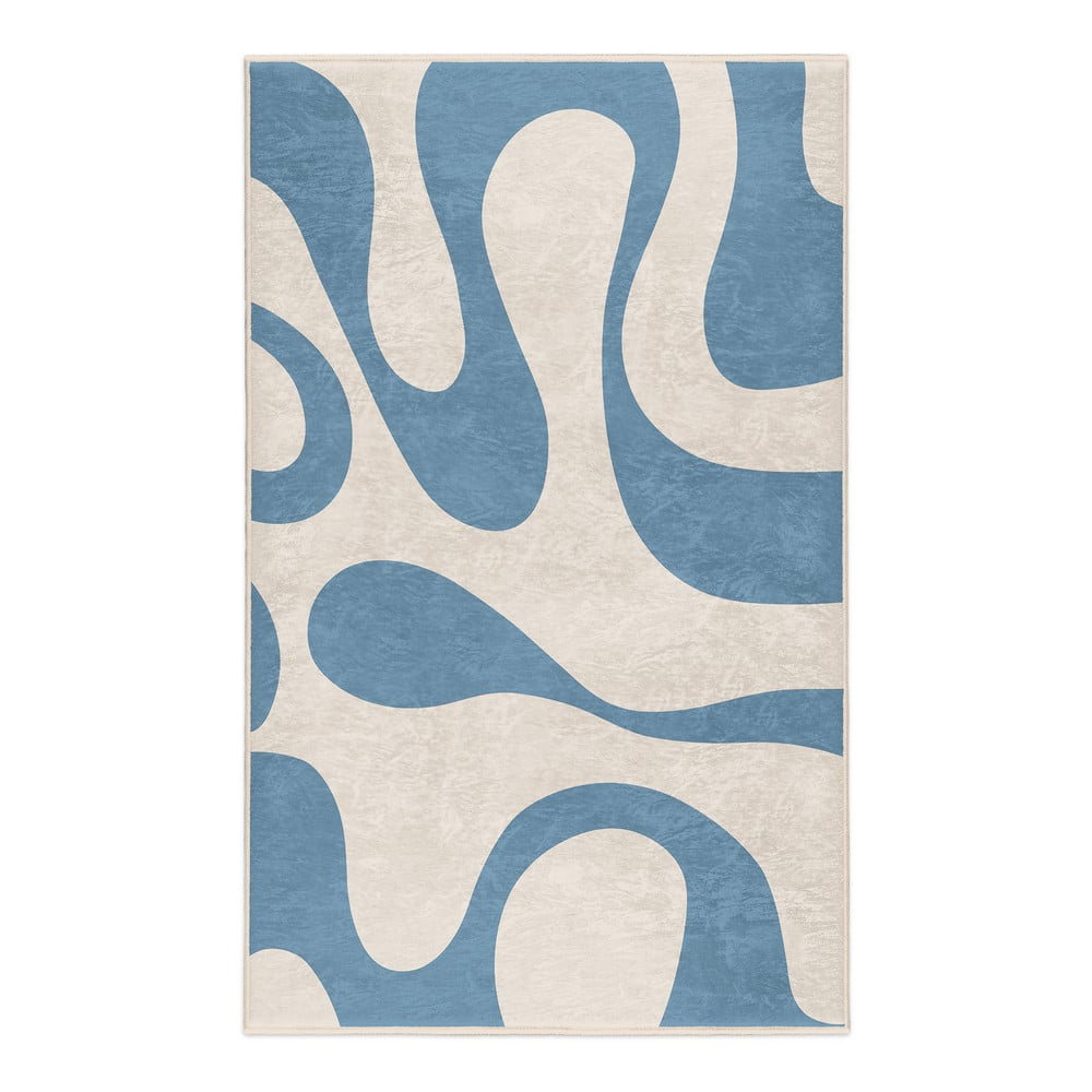 Kék mosható szőnyeg 80x150 cm Blue Latte – Mila Home