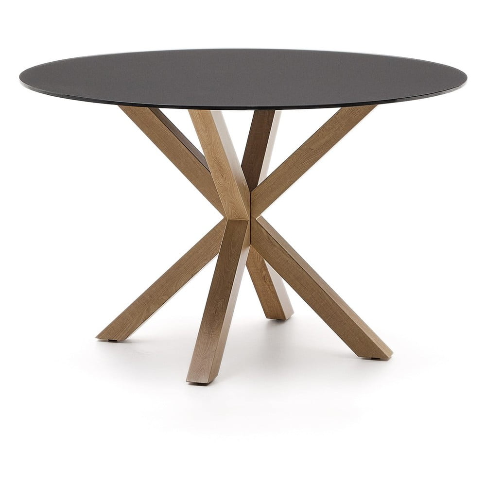 Kerek étkezőasztal üveg asztallappal ø 120 cm Argo – Kave Home