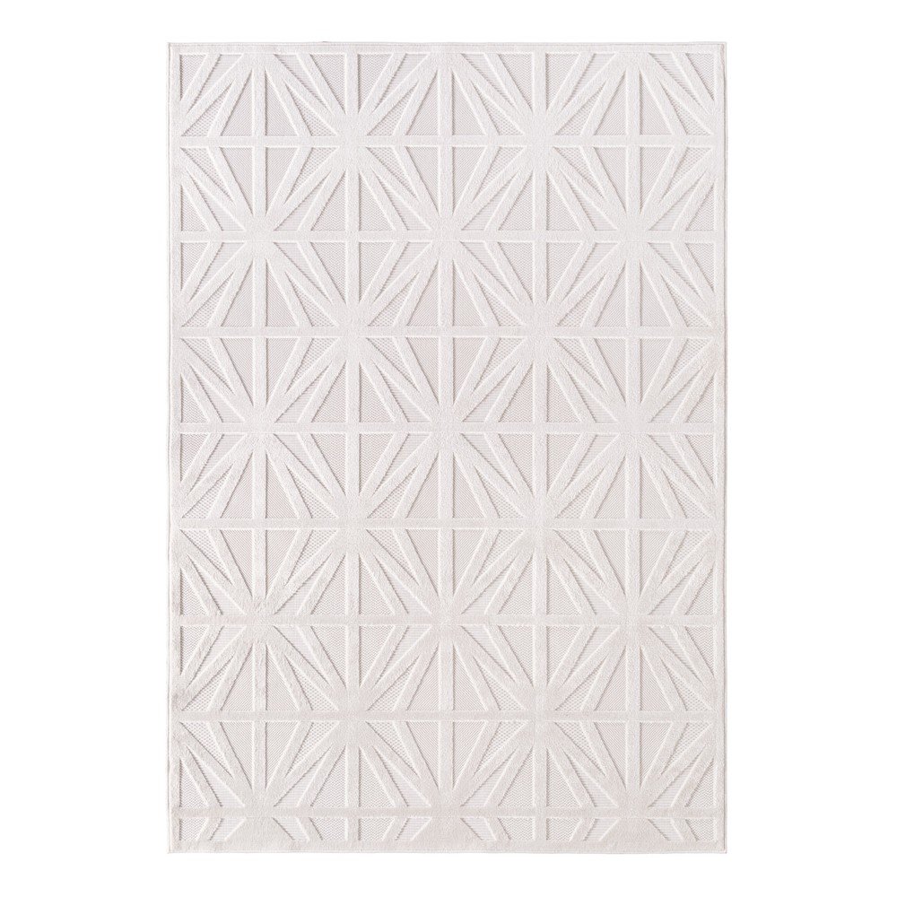 Krémszínű kültéri-beltéri futószőnyeg 80x250 cm Doha 1655 Cream – Ayyildiz Carpets