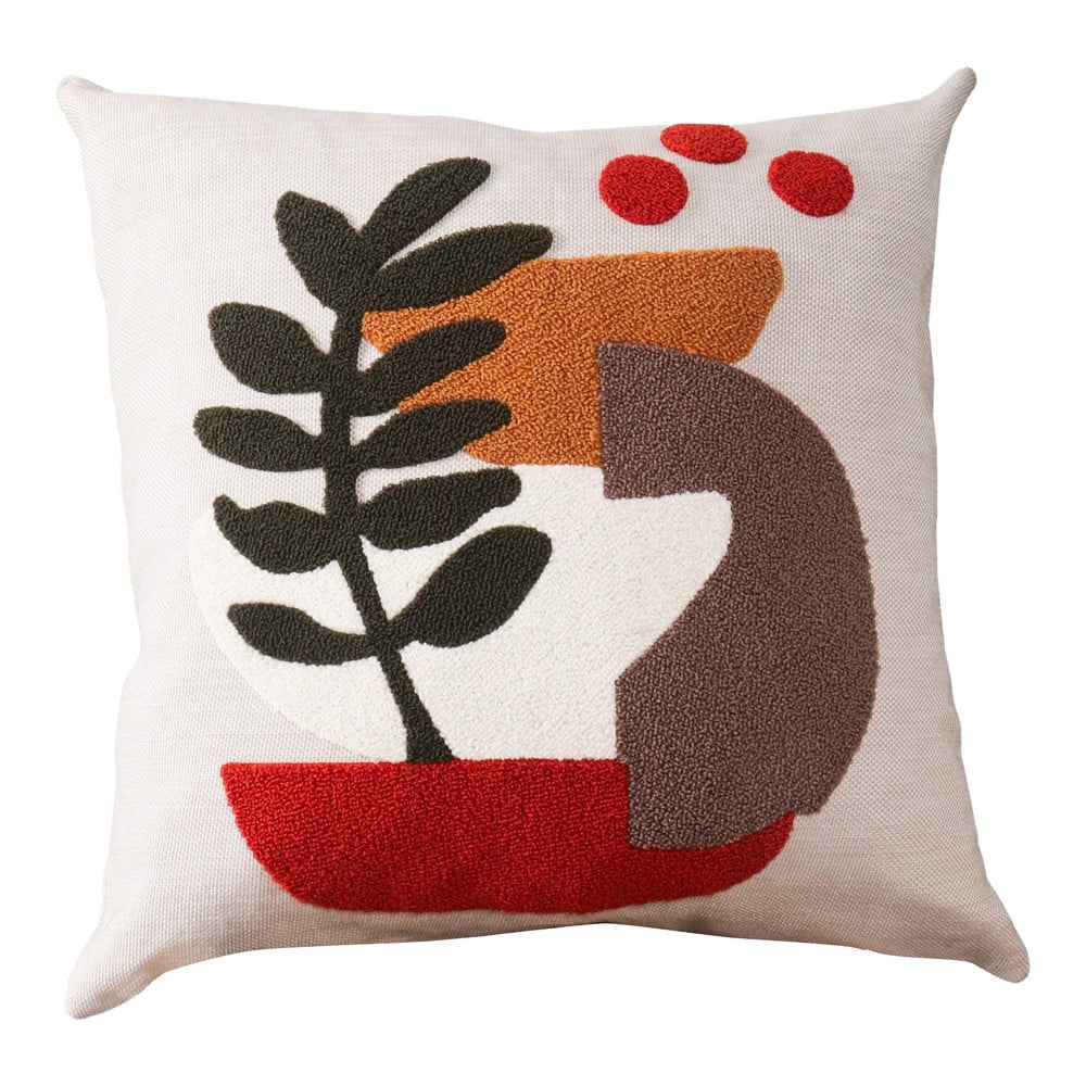 Len párnahuzat 43x43 cm Begonya – Mioli Decor