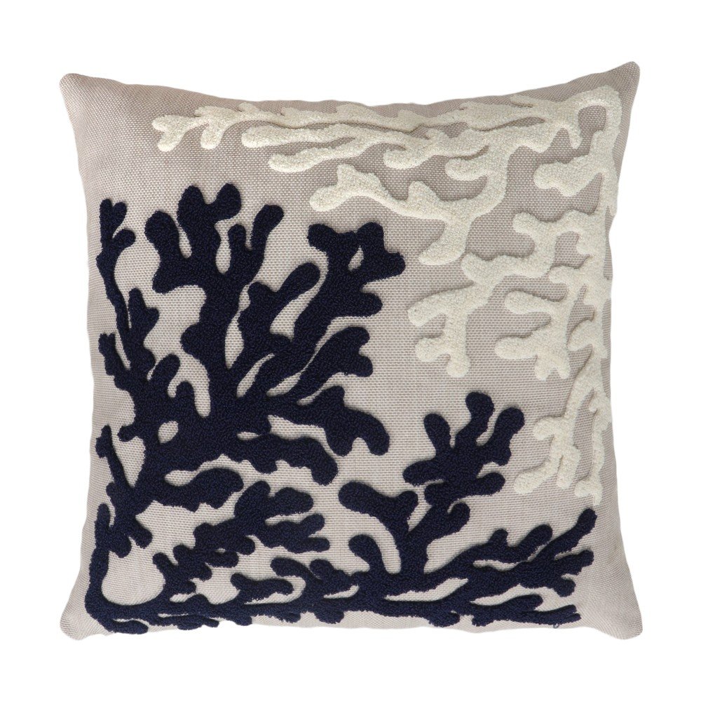 Len párnahuzat 43x43 cm Mercan – Mioli Decor