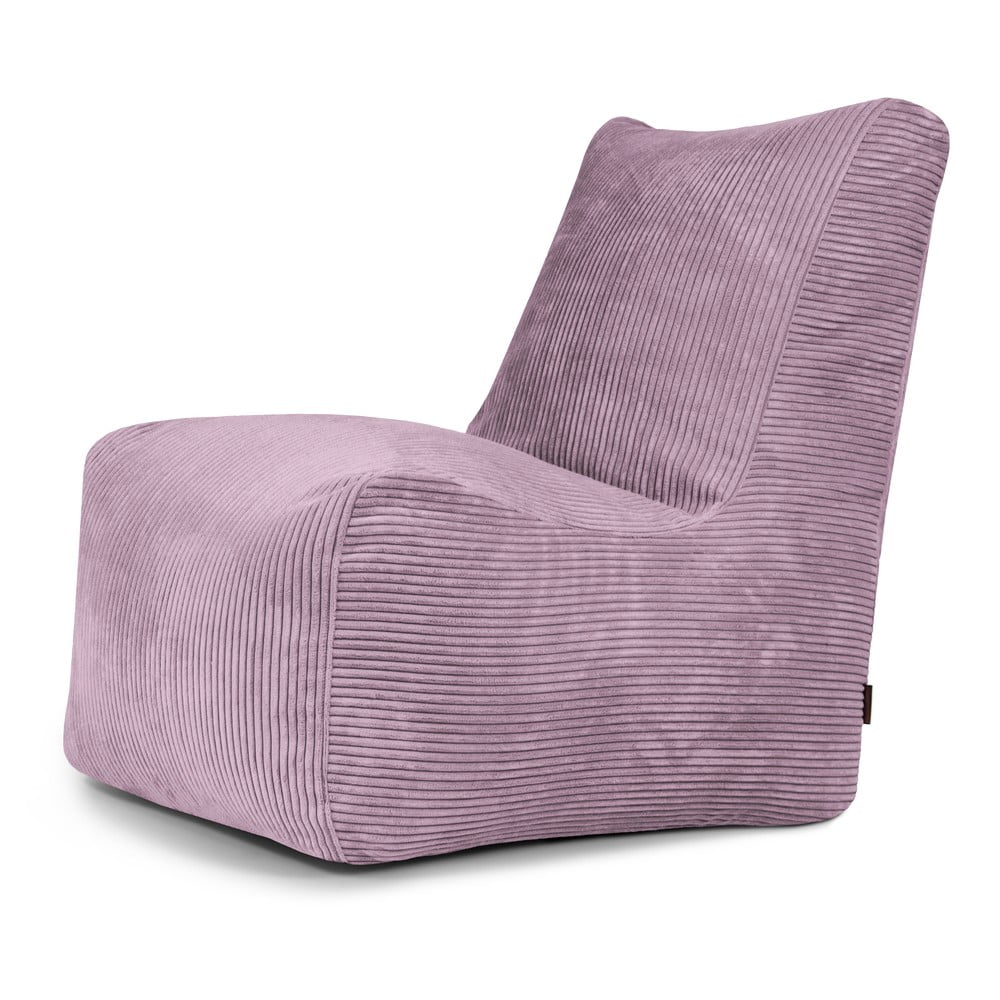 Lila kordbársony babzsákfotel Seat Lounge – SLOWDOWN