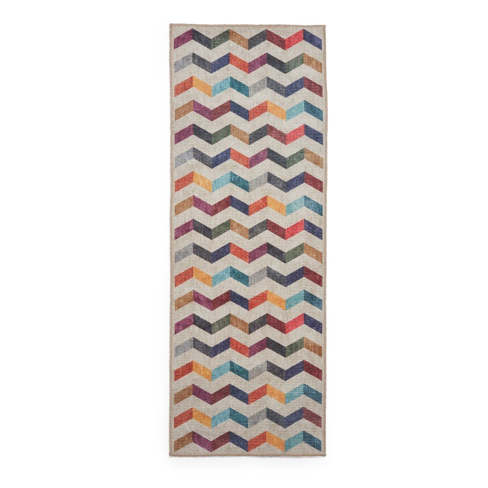 Mosható futószőnyeg 61x170 cm Coral Multi – Think Rugs