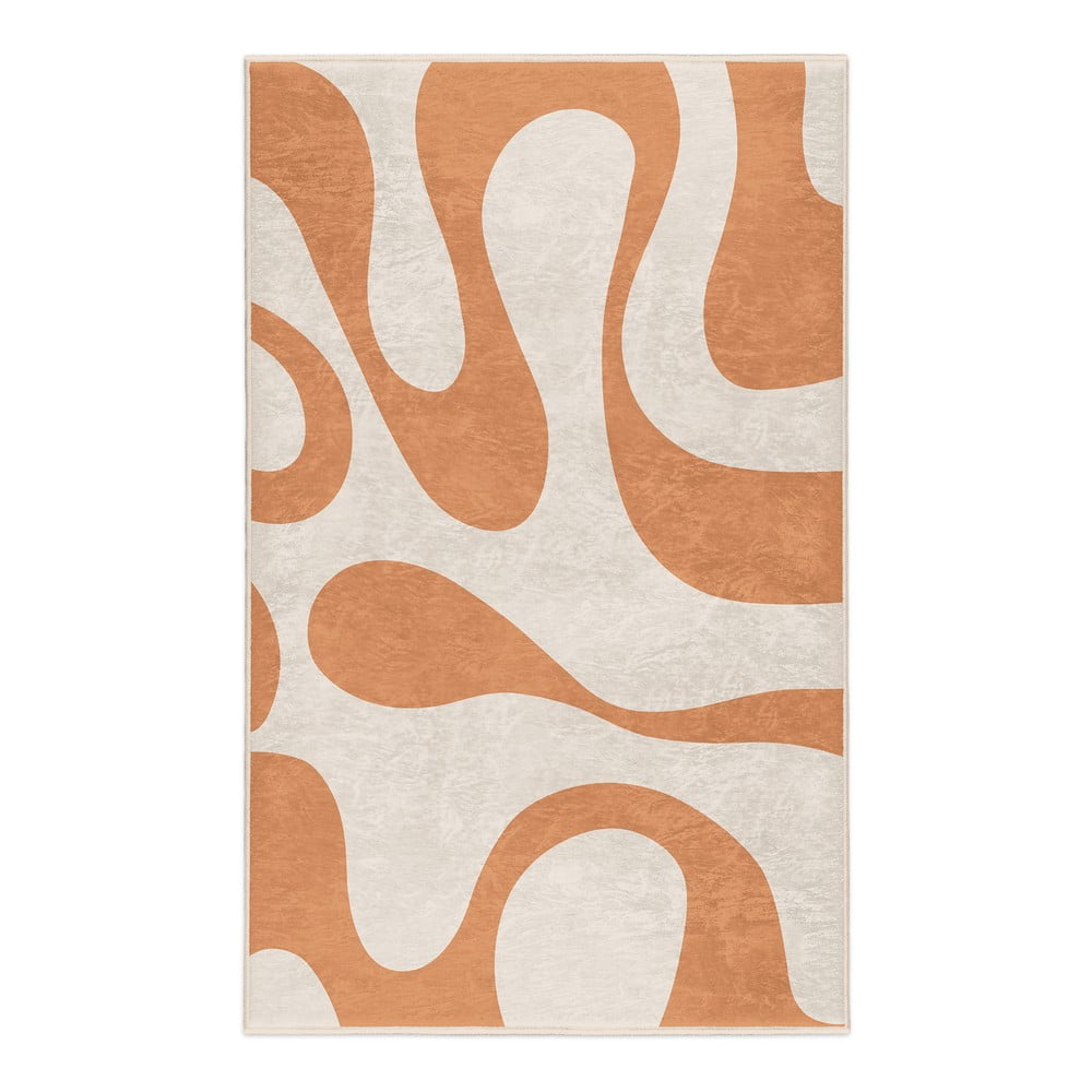 Narancssárga mosható szőnyeg 60x100 cm Caramel Latte – Mila Home