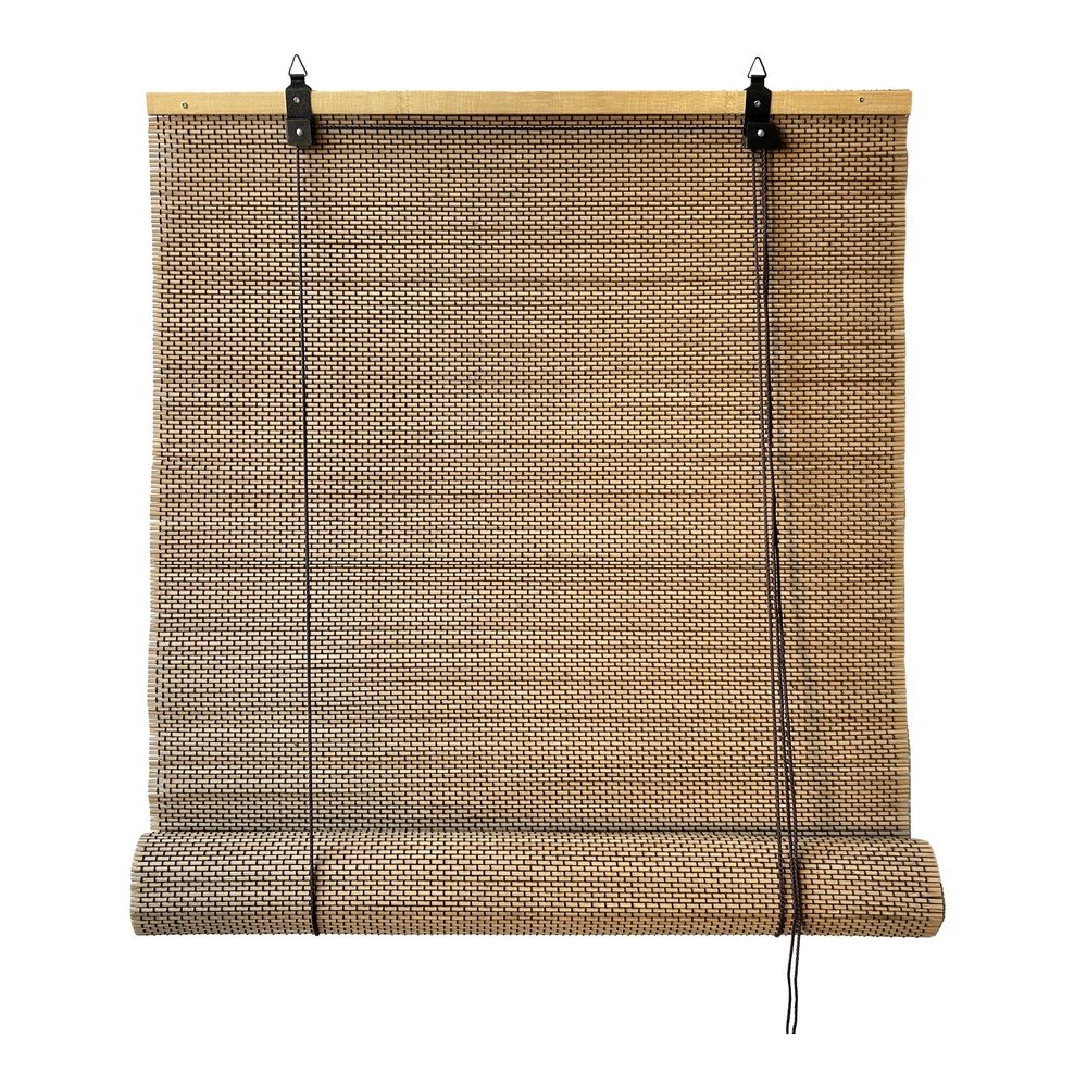 Natúr színű bambusz roló 120x160 cm Lyra – Gardinia